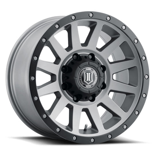 2018908955TT - ICON Compression HD 18X9 8X180 ET 12mm Titanium - ICON Wheels Canada