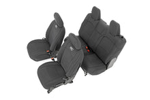 Charger l&#39;image dans la galerie, 91020 Seat Covers - Front and Rear - Jeep Wrangler JL 4WD (2018-2023) Rough Country Canada