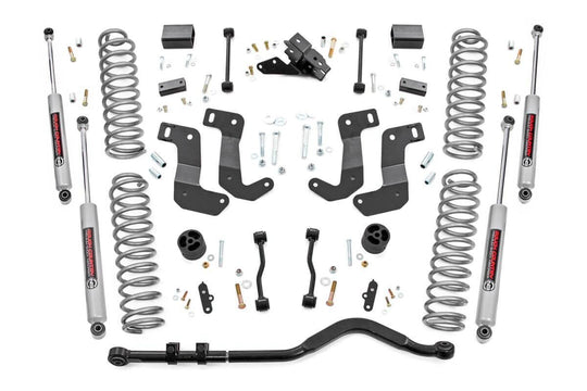 66830 3.5 Inch Lift Kit - C/A Drop - 4-Door - Jeep Wrangler JL 4WD (18-23) Rough Country Canada
