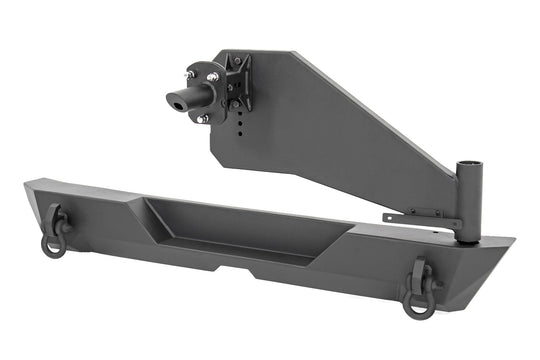 10598 Rear Bumper - Trail - Tire Carrier - Jeep Wrangler 4xe (21-23)/Wrangler JL (18-23) Rough Country Canada