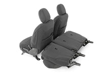 Load image into Gallery viewer, 91010 Seat Covers - Front and Rear - Jeep Wrangler JL 4WD (2018-2023) Rough Country Canada