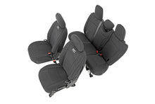 Load image into Gallery viewer, 91010 Seat Covers - Front and Rear - Jeep Wrangler JL 4WD (2018-2023) Rough Country Canada