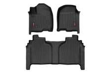 Load image into Gallery viewer, M-21612 Floor Mats - FR &amp; RR - FR Bucket - Crew - Chevy/GMC 1500 (19-23) Rough Country Canada
