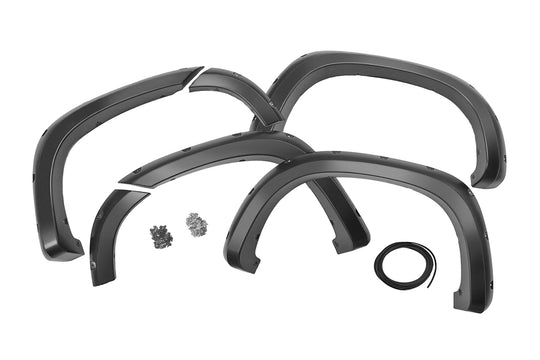 F-C11911A Traditional Pocket Fender Flares - Chevy Silverado 1500 (19-23) Rough Country Canada