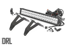 Load image into Gallery viewer, 70780 LED Light - Bumper Mount - 20" Chrome Dual Row - White DRL - Ram 1500 (19-23) Rough Country Canada