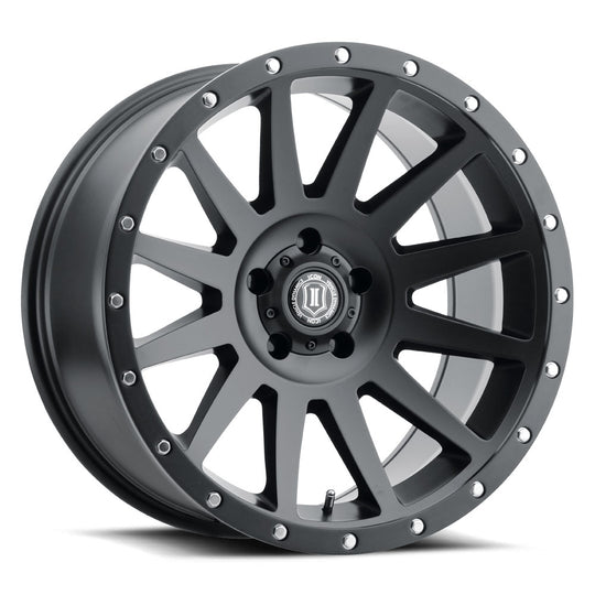 2020105547SB - ICON Compression 20X10 5X150 ET -19mm Satin Black - ICON Wheels Canada