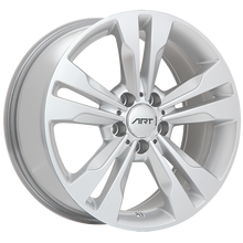 Charger l'image dans la galerie, R4317003 - ART Replica 43 17X8 5X112 ET 45mm Silver - ART Replica Wheels Canada