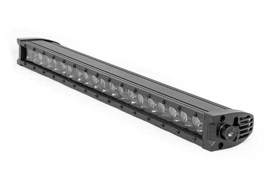70720BLDRL Black Series LED Light Bar - Cool White DRL - 20 Inch - Single Row Rough Country Canada