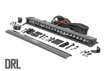 Load image into Gallery viewer, 70720BLDRL Black Series LED Light Bar - Cool White DRL - 20 Inch - Single Row Rough Country Canada