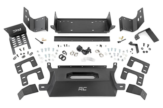 51065 Hidden Winch Mount - All Models - Ford Bronco 4WD (2021-2023) Rough Country Canada