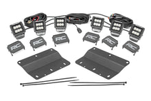 Load image into Gallery viewer, 51087 LED Light - Fog Mount - Triple 2" Black Pair - White DRL - Ford Bronco (21-23) Rough Country Canada