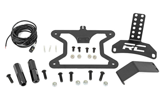 51082 License Plate Relocation Bracket - Ford Bronco 4WD (2021-2023) Rough Country Canada