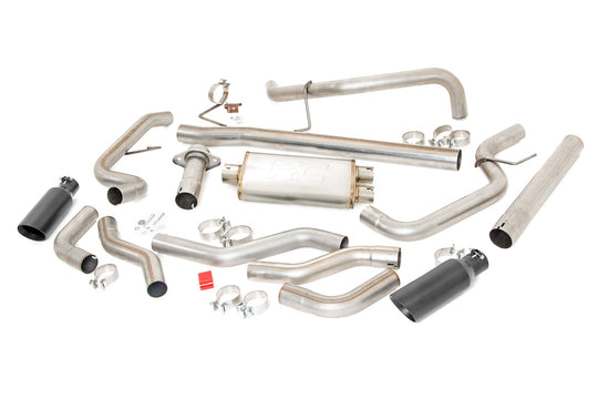 96018 Performance Cat-Back Exhaust - 2.7/3.5/5.0L - Ford F-150 (21-23) Rough Country Canada