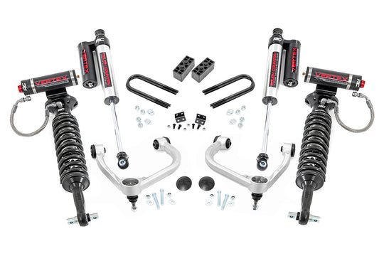 41450 3 Inch Lift Kit - Fabbed UCA - Vertex - Ford F-150 4WD (2021-2023) Rough Country Canada