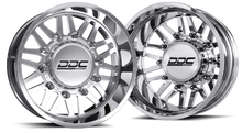 Charger l'image dans la galerie, 210-22-01PL-AS - DDC Aftermath Polished 22X8.25 8X210 SS Fronts 11-25 Silverado/Sierra 3500 - DDC Wheels Canada