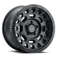 Load image into Gallery viewer, 21017858347SB - ICON Hammer Pro 17X8.5 6X139.7 ET 0mm Satin Black - ICON Wheels Canada