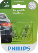 Load image into Gallery viewer, 161LLB2 Philips LongerLife Miniature 161LL - LongerLife - Twin Blister Pack Philips Bulbs
