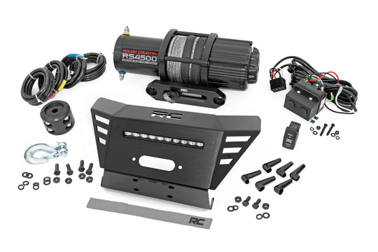 92079 Winch Plate & Winch - Honda Pioneer 520 Rough Country Canada