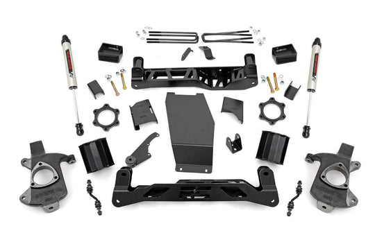 22370 5 Inch Lift Kit - Cast Steel - V2 - Chevy/GMC 1500 (14-18) Rough Country Canada