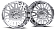 Load image into Gallery viewer, 225-22-01PL-AS - DDC Aftermath Polished 22X8.25 10X225 SS Fronts 05-10 Ford F-450/F-550 15-25 Dodge Ram 08-25 4500/5500 - DDC Wheels Canada
