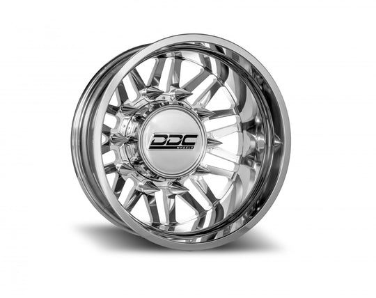 225-22-01PL-A - DDC Aftermath Polished 22X8.25 10X225 Super Duty/RAM F-450 05-10 F-450 15-25 Ram 4500 08-25 - DDC Wheels Canada