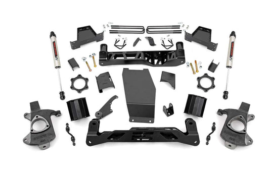 22770 6 Inch Lift Kit - Alum/Stamp Steel - V2 - Chevy/GMC 1500 (14-18) Rough Country Canada