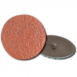 23120300 50 pcs 36 Grit 2" One Piece Plastic Back Roloc 51mm Roloc Full Plastic Back Roloc Disc Gemtex Abrasives
