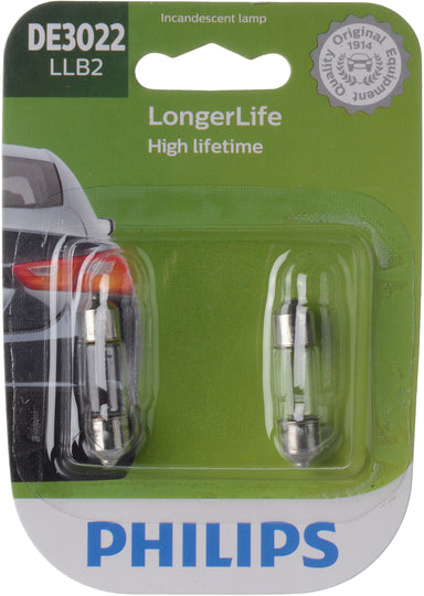DE3022LLB2 Philips LongerLife Miniature DE3022LL - LongerLife - Twin Blister Pack Philips Bulbs
