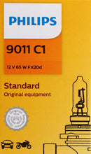 Load image into Gallery viewer, 9011C1 Philips Standard Headlight 9011 - Standard - Single Commercial Pack Philips Bulbs
