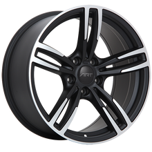 Charger l'image dans la galerie, R6119001 - ART Replica 61 19X8.5 5X120 ET 35mm Satin Black - Machined Face - ART Replica Wheels Canada