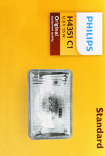 Load image into Gallery viewer, H4351C1 Philips Standard Sealed Beam H4351 - Standard - Single Commercial Pack Philips Bulbs