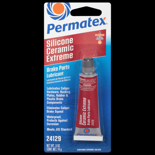 24127 Permatex Silicone Ceramic Extreme Brake Parts Lubricant, .5 OZ