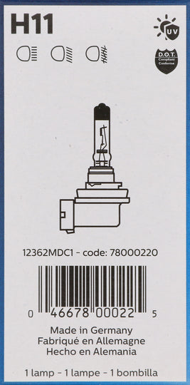H11MDC1 Philips MasterDuty Bulb - MasterDuty Single Commercial Pack Philips Bulbs