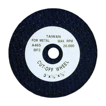 Load image into Gallery viewer, 25000 3" Cut-Off Wheel 1/16" Thick Atlas Auto Accessories