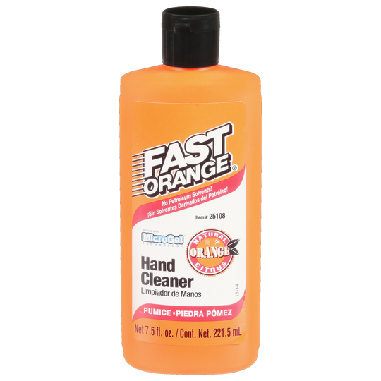 25102 Fast Orange Fine Pumice Lotion Hand Cleaner, 7.5 FL OZ