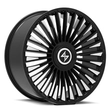 Charger l'image dans la galerie, SL2320953151 - Sentali Luxx Turbine 20X9 5X114.3 / 5X115 15mm Gloss Black Milled Tips - Sentali Luxx Wheels Canada
