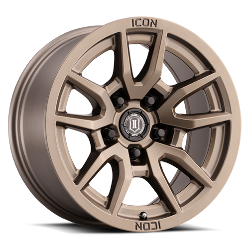 2617855557BR - ICON Vector 5 17X8.5 5X150 ET 25mm Matte Bronze - ICON Wheels Canada