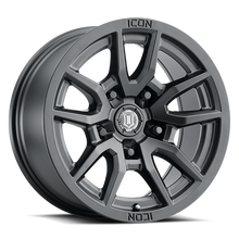 Load image into Gallery viewer, 2617857345SB - ICON Vector 5 17X8.5 5X127 ET -6mm Satin Black - ICON Wheels Canada