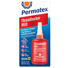 Load image into Gallery viewer, 26240 Permatex Permanent Strength Red &amp; Cup/Core Plug Sealant Retaining Compound, 36 ML