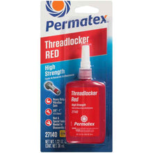 Charger l'image dans la galerie, 27140 Permatex High Strength Threadlocker Red, 36 ML