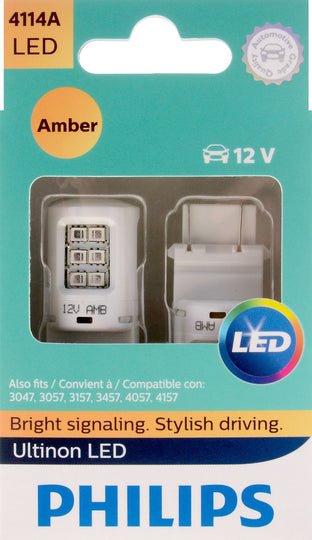 4114ALED Philips Ultinon LED 4114ALED - Ultinon LED - Amber Philips Bulbs