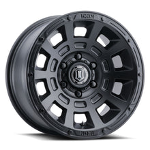 Load image into Gallery viewer, 2817859447SB - ICON Thrust 17X8.5 6X120 ET 0mm Satin Black - ICON Wheels Canada
