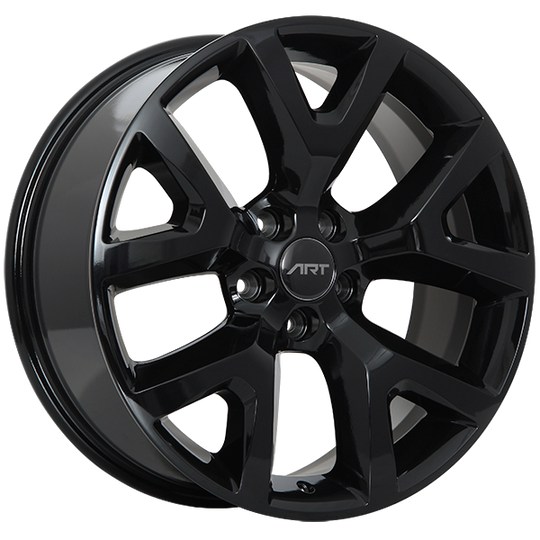 R10517001 - ART Replica 105 17X7.5 5X110 ET 31mm Gloss Black - ART Replica Wheels Canada