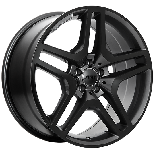 R5720002 - ART Replica 57 20X9.5 5X112 ET 48mm Gloss Black - ART Replica Wheels Canada