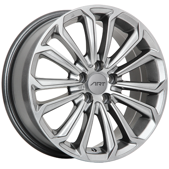 R9516001 - ART Replica 95 16X6.5 5X100 ET 40mm Titanium - ART Replica Wheels Canada