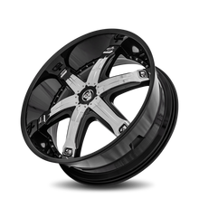 Charger l'image dans la galerie, FUR-261BLNK1578XLB - Diablo Fury 26X10 Blank 15mm Gloss Black - Diablo Wheels Canada