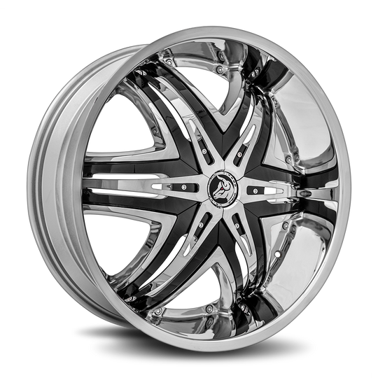 DE-2285D403873 - Diablo Elite 22X8.5 5X120 / 5X114.3 38mm Chrome - Diablo Wheels Canada