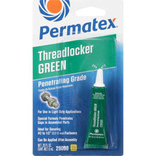 Load image into Gallery viewer, 29000 Permatex Penetrating Grade Threadlocker Green, 6 ML