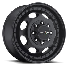 Charger l'image dans la galerie, 181Z9681MBIR121 - Vision 181 Heavy Hauler 19.5X6.75 8X165.1 102mm Matte Black - Vision Wheels Canada
