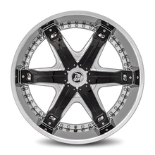 Load image into Gallery viewer, FUR-241BLNK3578 - Diablo Fury 24X10 Blank 35mm Chrome - Diablo Wheels Canada